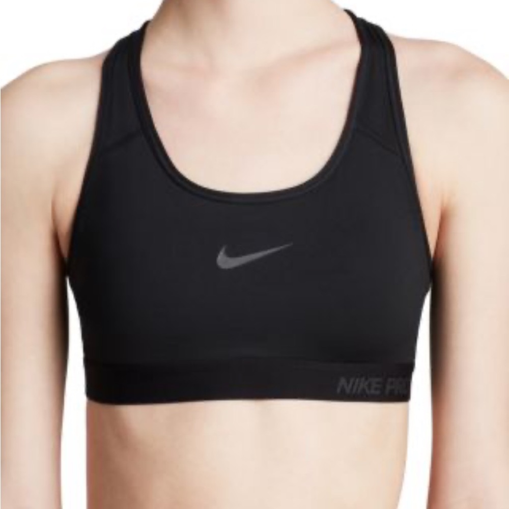 Nike Pro Classic Women's Black Sports Bra Small